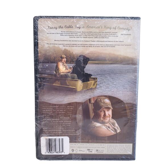 Larry the Cable Guy Morning Constitutions DVD CD Larrys Comedy Redneck Humor - Picture 6 of 13